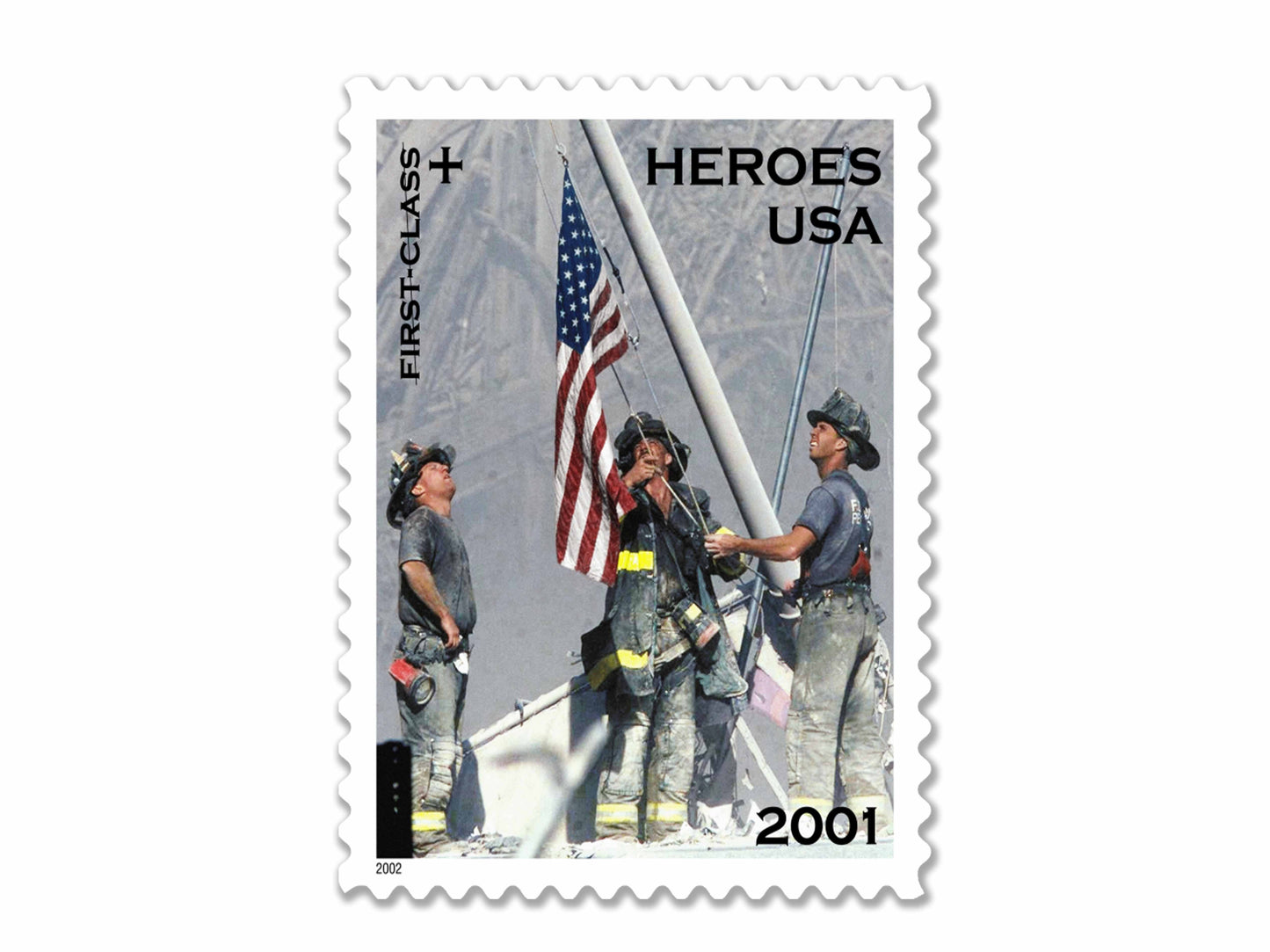 First-Class Stamps 2002 Heroes – Honor & Service, Postage