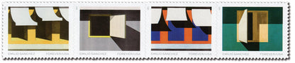 Forever Stamps 2021 Emilio Sanchez – Art Collection, Cultural Heritage, First-Class Postage