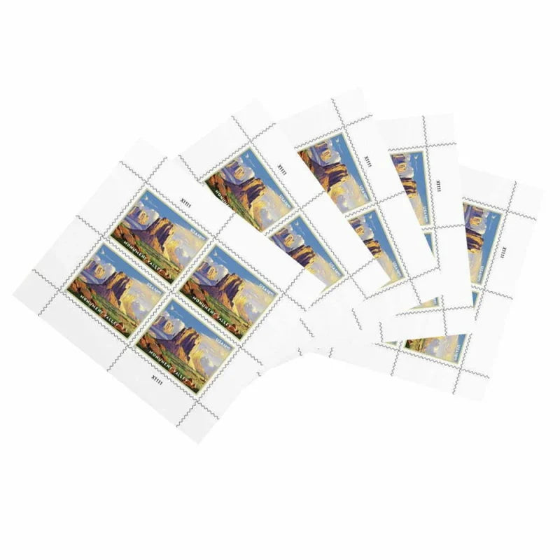 NOT Forever Stamp-Priority Mail $8.95 Stamps 2022 Monument Valley – Scenic Landscape, Priority Mail Rate