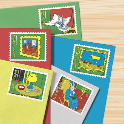 Goodnight Moon Forever Stamps – 78¢ | Ideal for Letters and Gifts