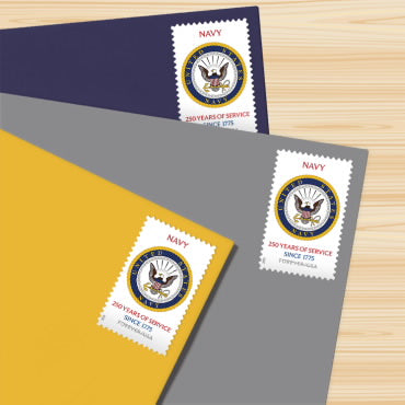 Forever Stamps 2025 Navy – 250 Years of Service, Honor & Service, First-Class Postage