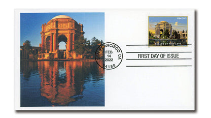 NOT Forever Stamp-Priority Mail Express Stamps 2022 Palace of Fine Arts – Cultural Heritage, $26.95 Postage