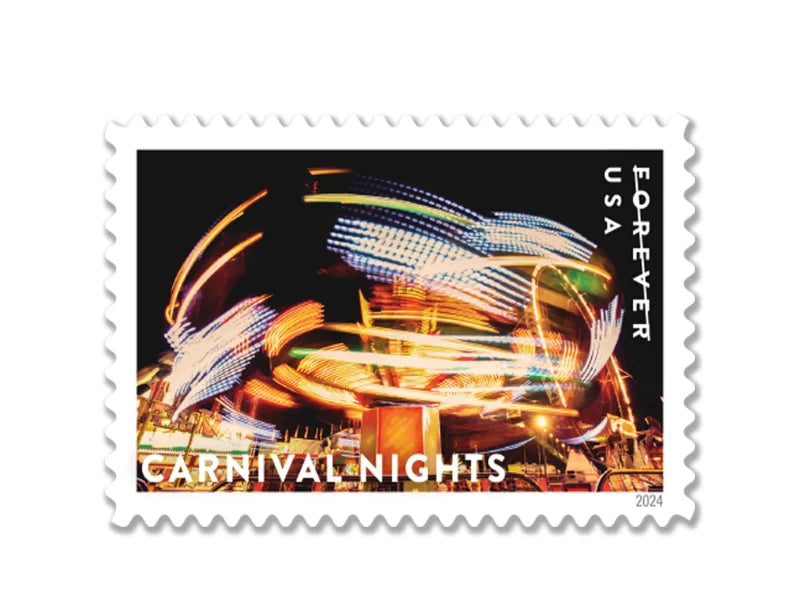 Forever Stamps 2024 Carnival Nights – First-Class Postage