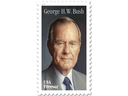 Forever Stamps 2019 George H. W. Bush – Commemorative Issue, First-Class Postage