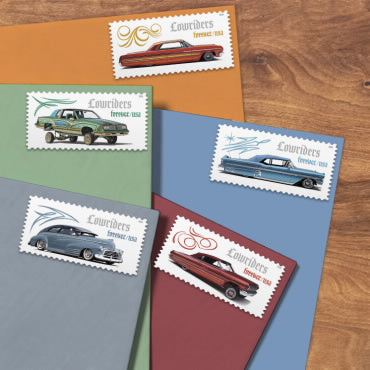 Forever Stamps 2026 Lowriders – Custom Car Culture, First-Class Postage