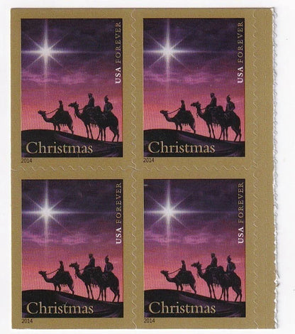 Forever Stamps 2014 Christmas Magi – Holiday Celebration, First-Class Postage